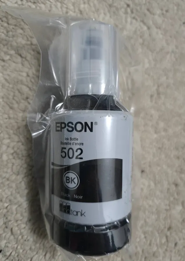 Epson 502 Black Ink 127ml