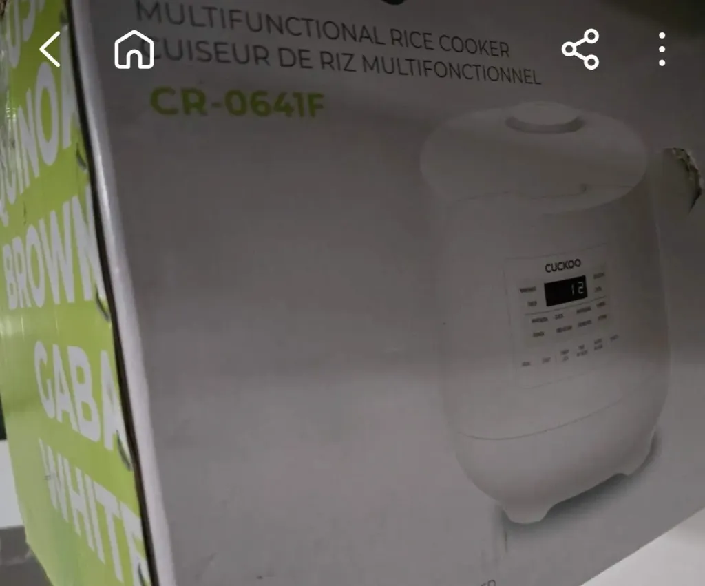 Cuckoo CR-0641FMultifunctional Rice Cooker