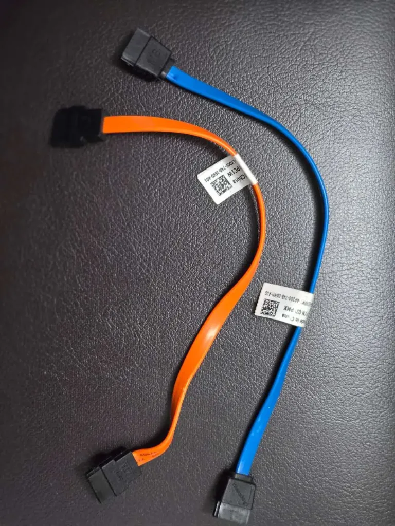 Dell SATA Data Cables (Orange &Blue)